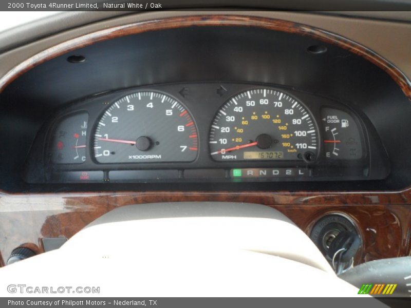  2000 4Runner Limited Limited Gauges