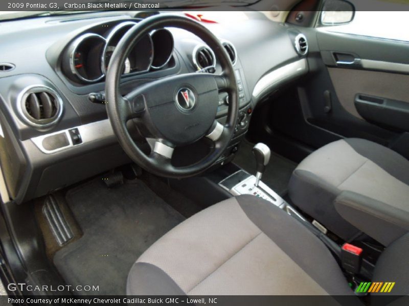 Carbon Black Metallic / Charcoal 2009 Pontiac G3