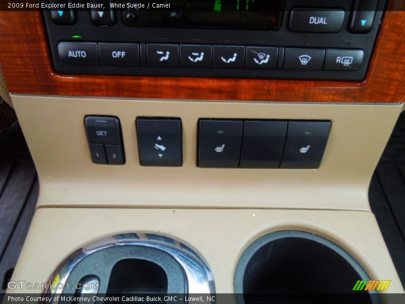White Suede / Camel 2009 Ford Explorer Eddie Bauer