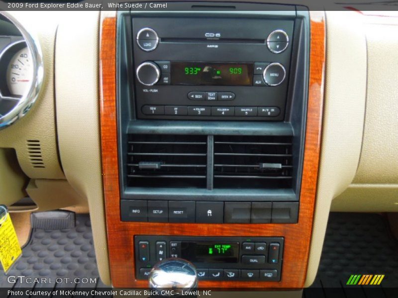 White Suede / Camel 2009 Ford Explorer Eddie Bauer