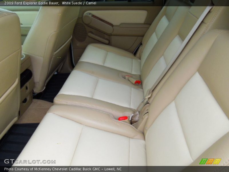 White Suede / Camel 2009 Ford Explorer Eddie Bauer