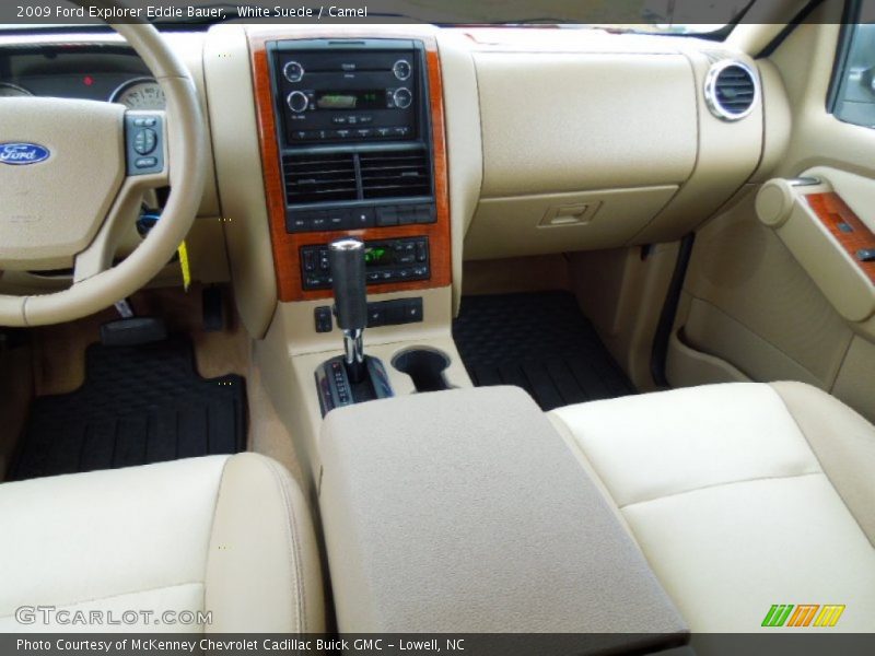 White Suede / Camel 2009 Ford Explorer Eddie Bauer