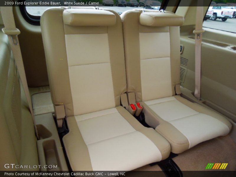 White Suede / Camel 2009 Ford Explorer Eddie Bauer