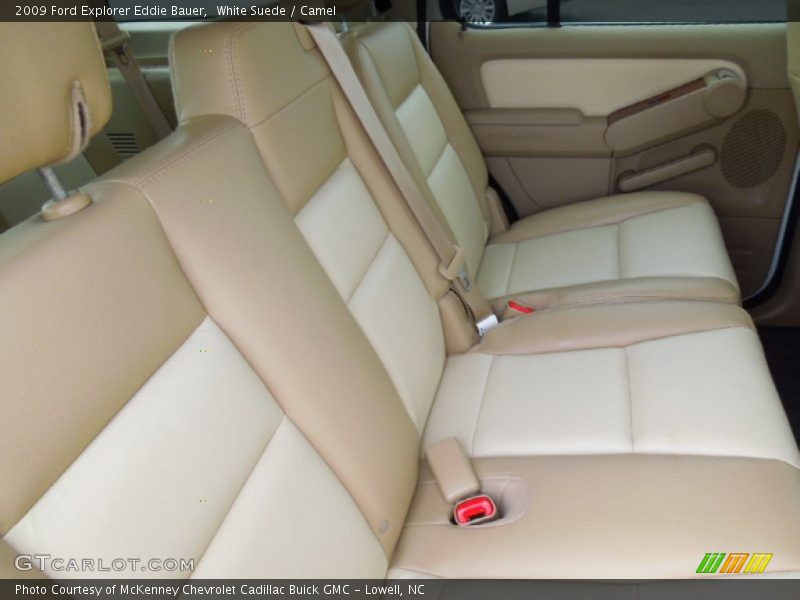 White Suede / Camel 2009 Ford Explorer Eddie Bauer