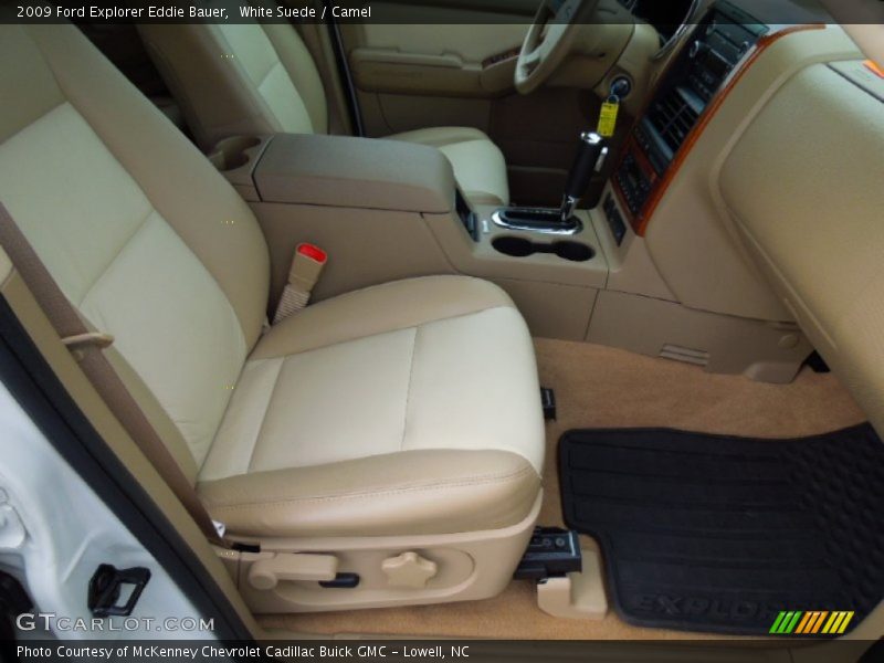 White Suede / Camel 2009 Ford Explorer Eddie Bauer