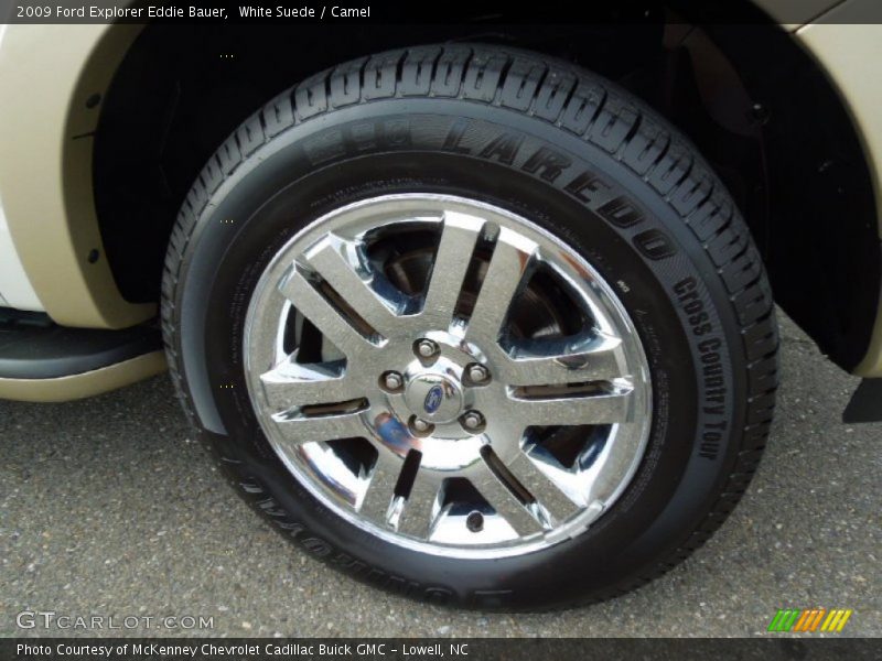 White Suede / Camel 2009 Ford Explorer Eddie Bauer