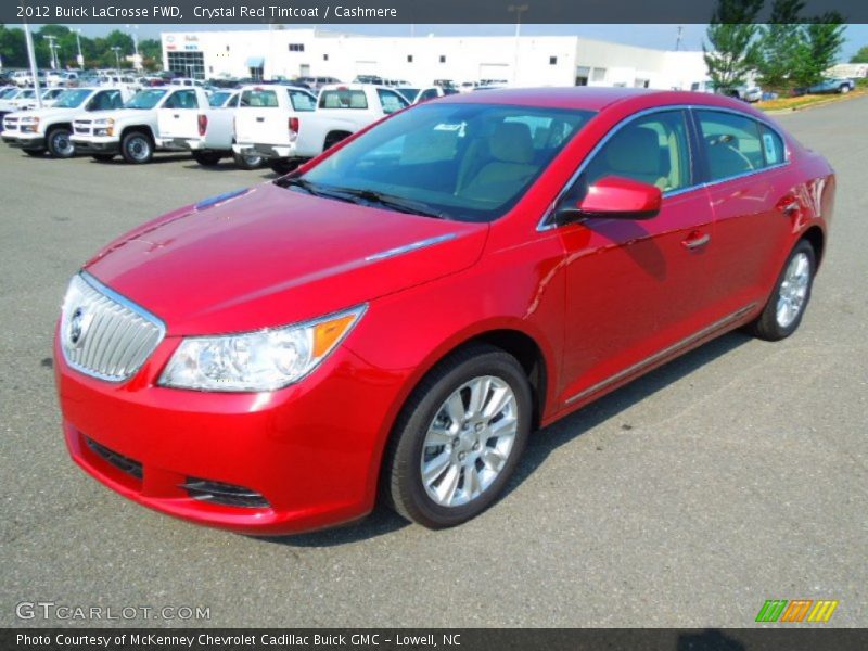 Crystal Red Tintcoat / Cashmere 2012 Buick LaCrosse FWD