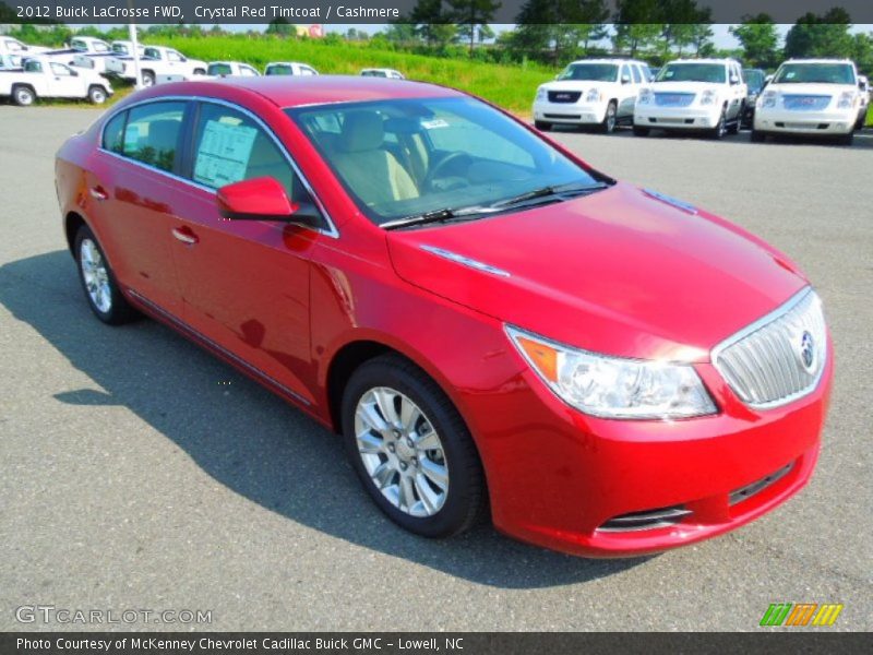 Crystal Red Tintcoat / Cashmere 2012 Buick LaCrosse FWD