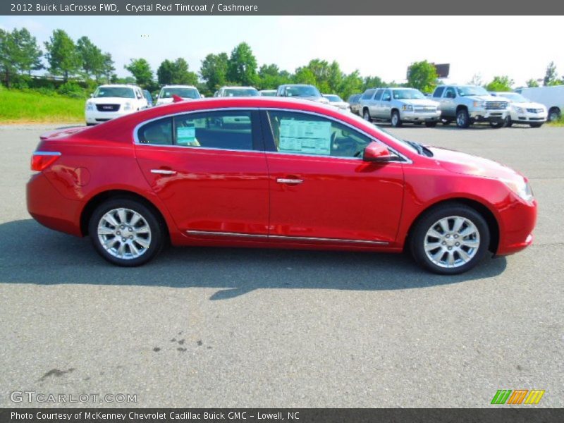 Crystal Red Tintcoat / Cashmere 2012 Buick LaCrosse FWD