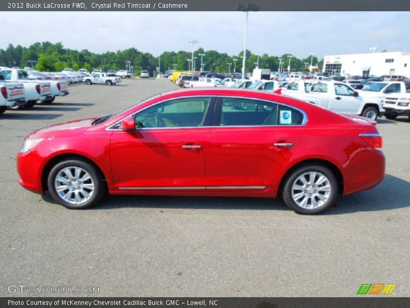 Crystal Red Tintcoat / Cashmere 2012 Buick LaCrosse FWD