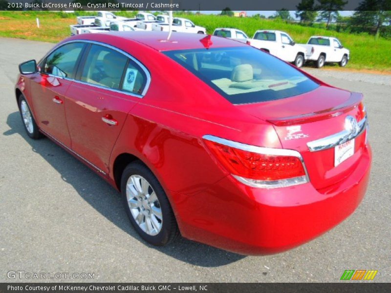 Crystal Red Tintcoat / Cashmere 2012 Buick LaCrosse FWD