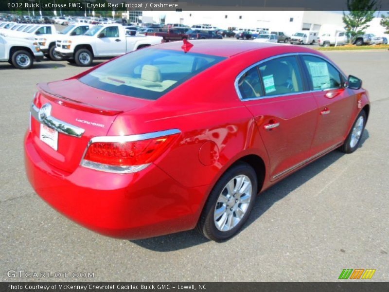Crystal Red Tintcoat / Cashmere 2012 Buick LaCrosse FWD