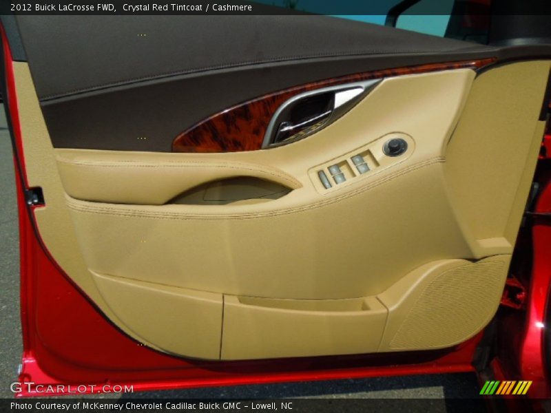Crystal Red Tintcoat / Cashmere 2012 Buick LaCrosse FWD