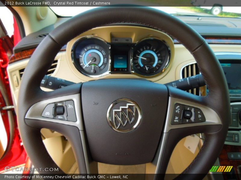 Crystal Red Tintcoat / Cashmere 2012 Buick LaCrosse FWD