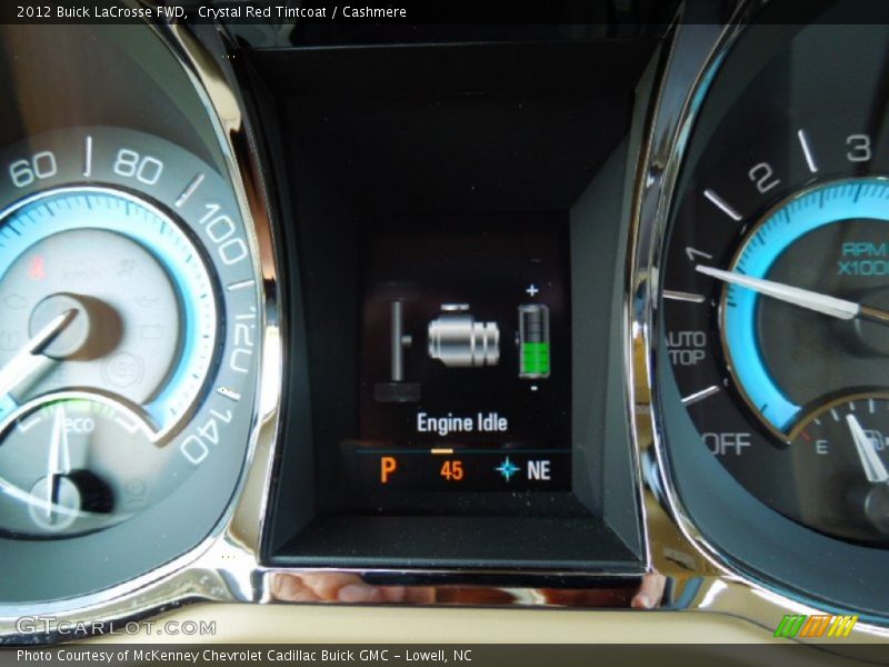 Crystal Red Tintcoat / Cashmere 2012 Buick LaCrosse FWD