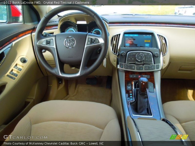 Crystal Red Tintcoat / Cashmere 2012 Buick LaCrosse FWD