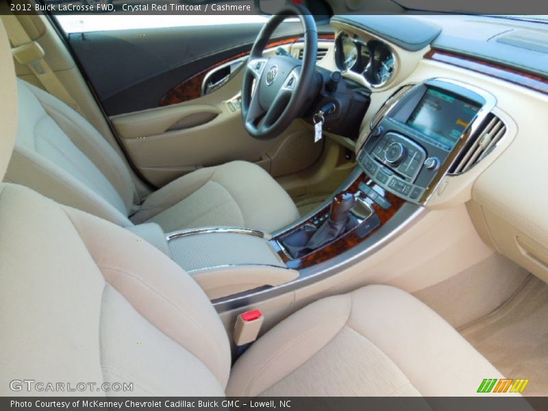 Crystal Red Tintcoat / Cashmere 2012 Buick LaCrosse FWD