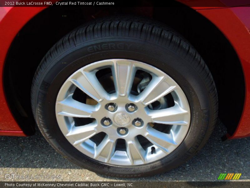 Crystal Red Tintcoat / Cashmere 2012 Buick LaCrosse FWD