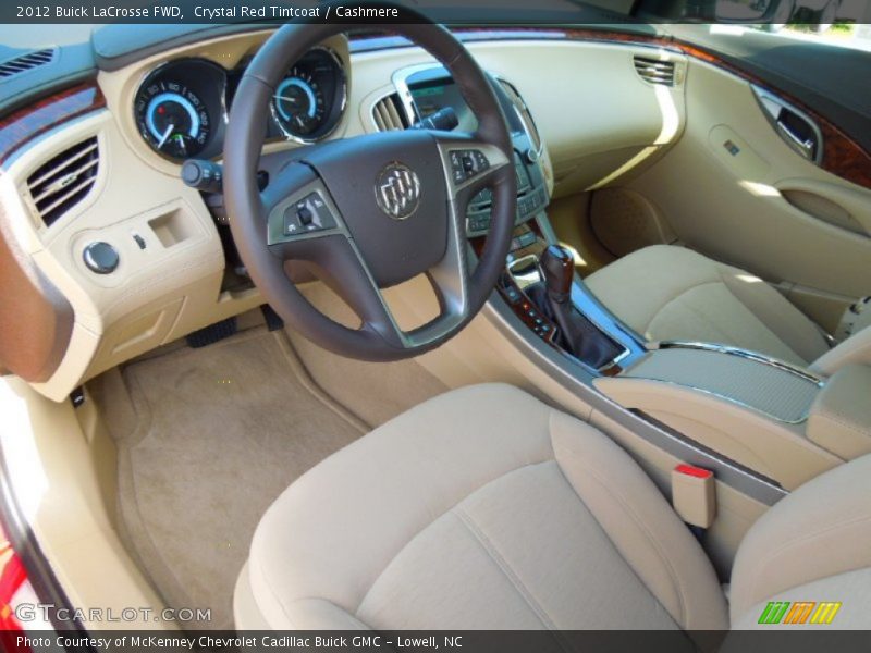 Crystal Red Tintcoat / Cashmere 2012 Buick LaCrosse FWD