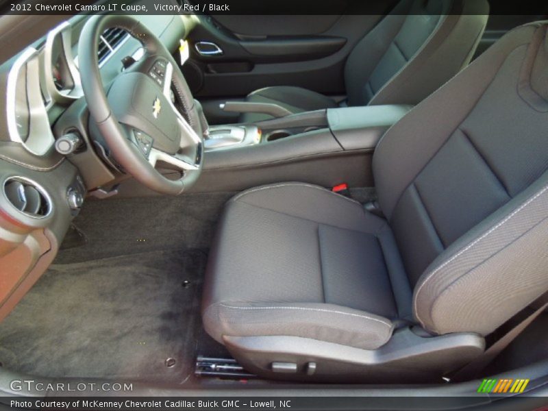 Victory Red / Black 2012 Chevrolet Camaro LT Coupe