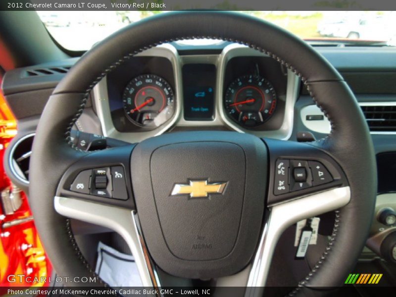 Victory Red / Black 2012 Chevrolet Camaro LT Coupe