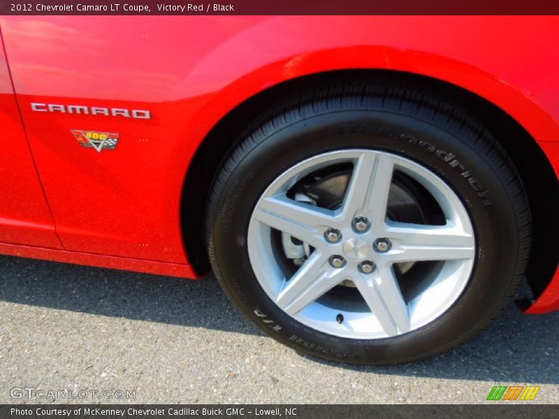 Victory Red / Black 2012 Chevrolet Camaro LT Coupe