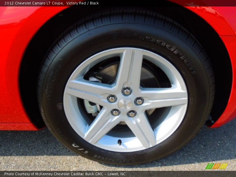 Victory Red / Black 2012 Chevrolet Camaro LT Coupe