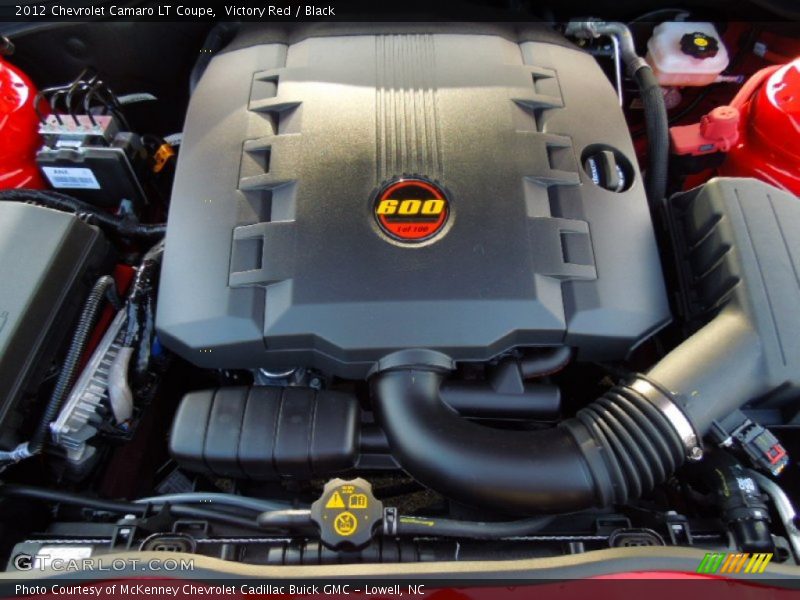 Victory Red / Black 2012 Chevrolet Camaro LT Coupe