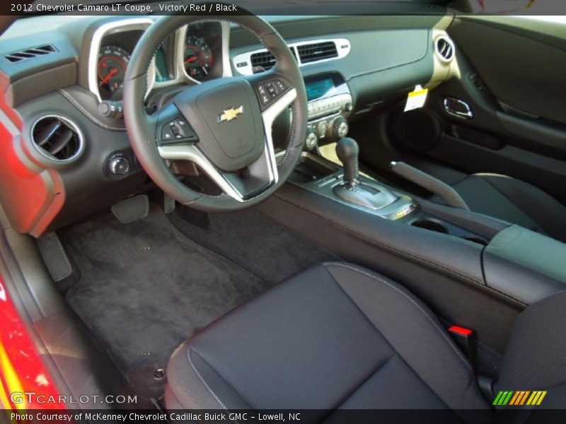 Victory Red / Black 2012 Chevrolet Camaro LT Coupe