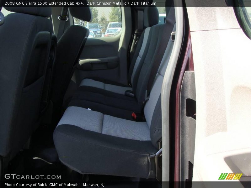 Dark Crimson Metallic / Dark Titanium 2008 GMC Sierra 1500 Extended Cab 4x4