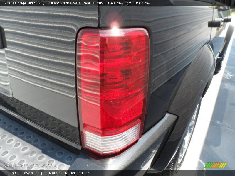 Brilliant Black Crystal Pearl / Dark Slate Gray/Light Slate Gray 2008 Dodge Nitro SXT