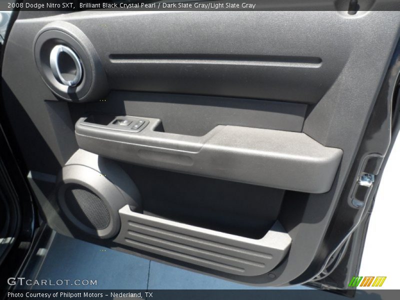 Brilliant Black Crystal Pearl / Dark Slate Gray/Light Slate Gray 2008 Dodge Nitro SXT