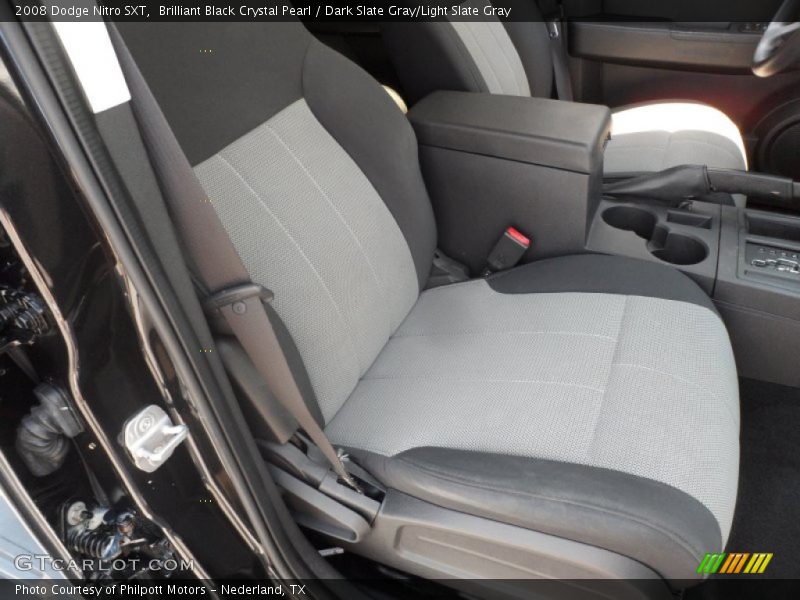 Brilliant Black Crystal Pearl / Dark Slate Gray/Light Slate Gray 2008 Dodge Nitro SXT