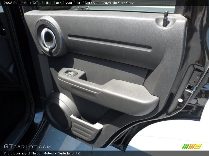 Brilliant Black Crystal Pearl / Dark Slate Gray/Light Slate Gray 2008 Dodge Nitro SXT
