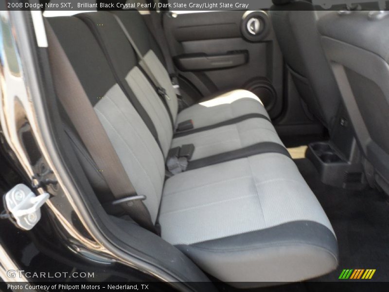 Brilliant Black Crystal Pearl / Dark Slate Gray/Light Slate Gray 2008 Dodge Nitro SXT