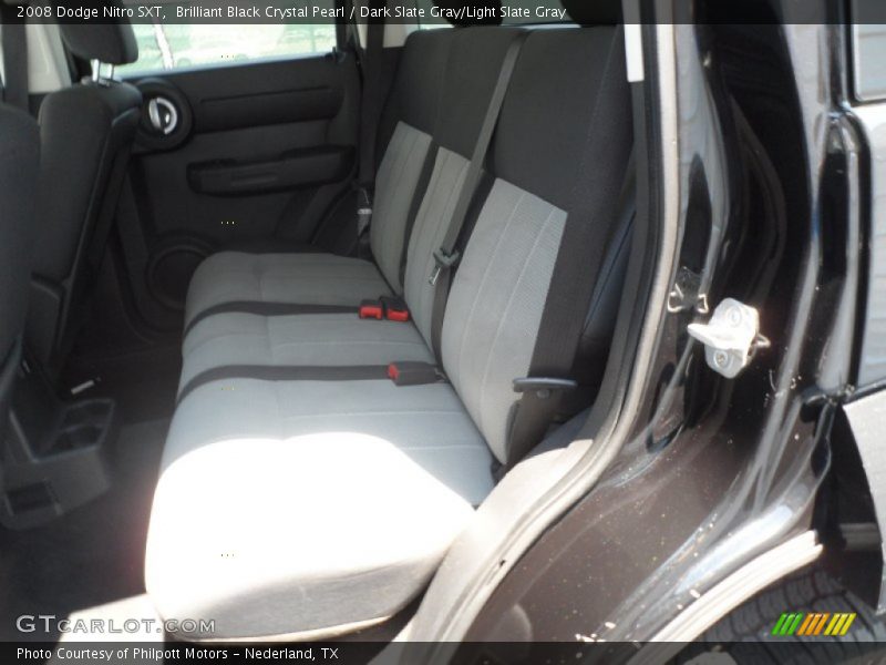 Brilliant Black Crystal Pearl / Dark Slate Gray/Light Slate Gray 2008 Dodge Nitro SXT