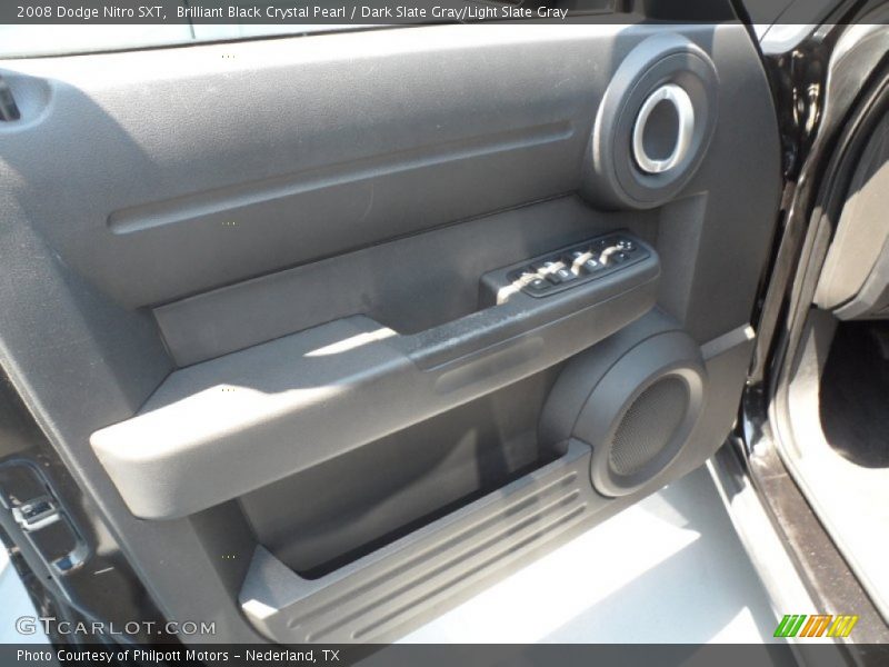 Brilliant Black Crystal Pearl / Dark Slate Gray/Light Slate Gray 2008 Dodge Nitro SXT