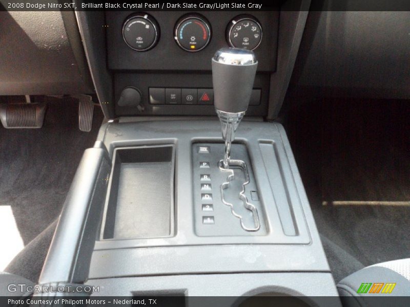 Brilliant Black Crystal Pearl / Dark Slate Gray/Light Slate Gray 2008 Dodge Nitro SXT