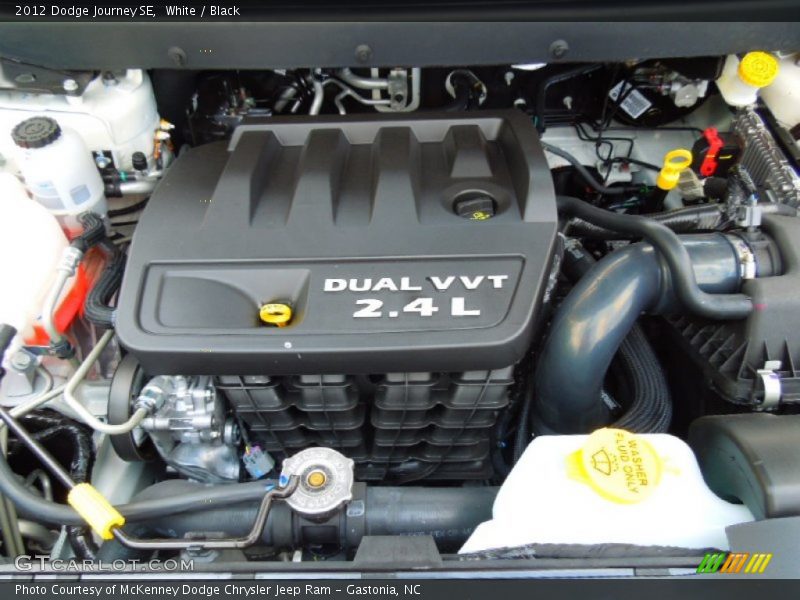  2012 Journey SE Engine - 2.4 Liter DOHC 16-Valve Dual VVT 4 Cylinder