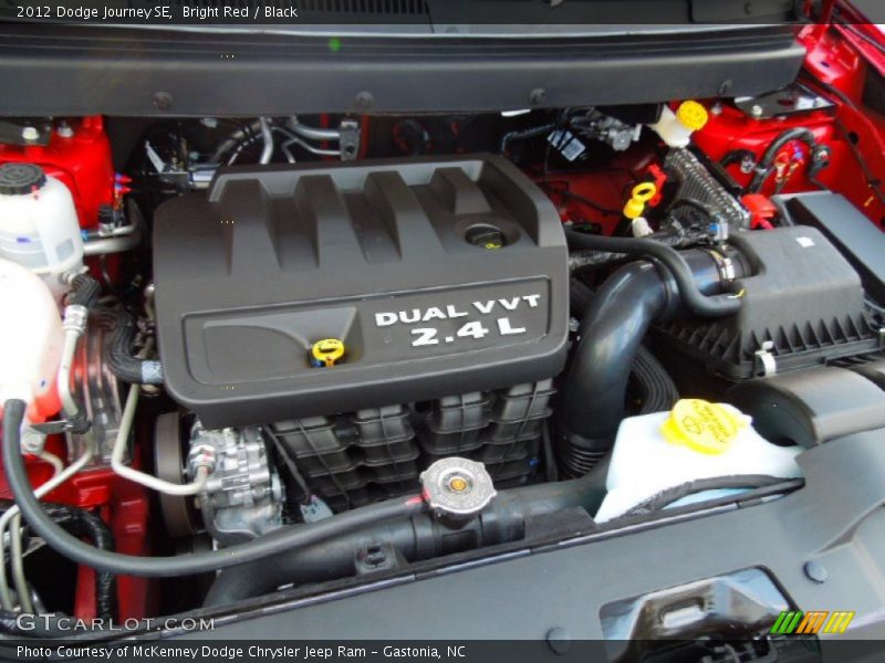  2012 Journey SE Engine - 2.4 Liter DOHC 16-Valve Dual VVT 4 Cylinder