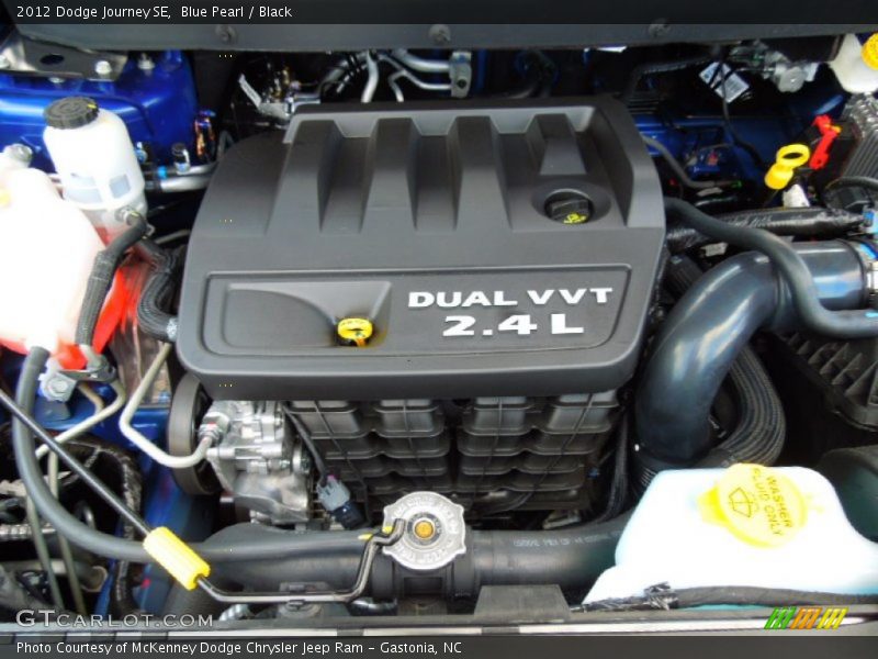  2012 Journey SE Engine - 2.4 Liter DOHC 16-Valve Dual VVT 4 Cylinder