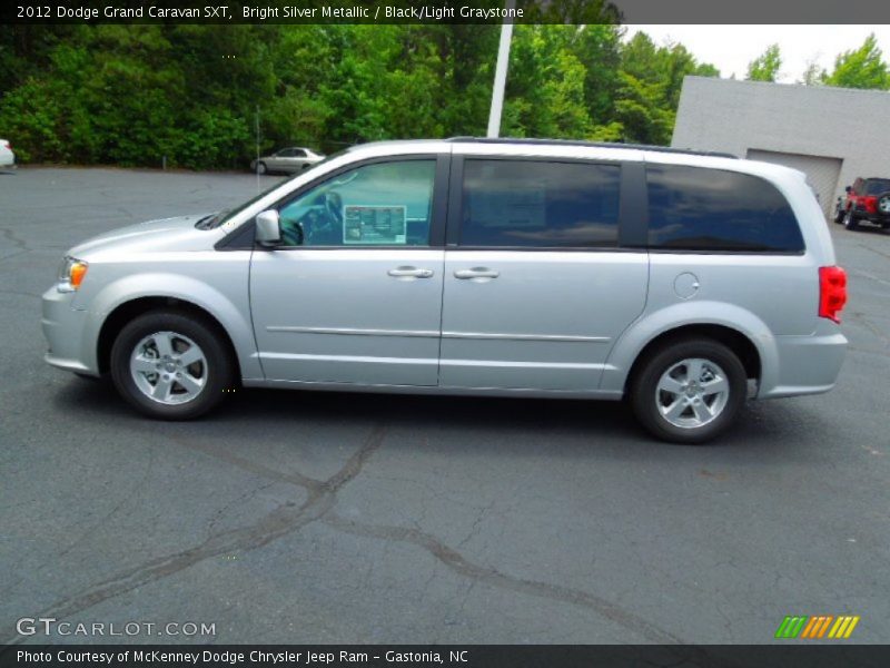  2012 Grand Caravan SXT Bright Silver Metallic