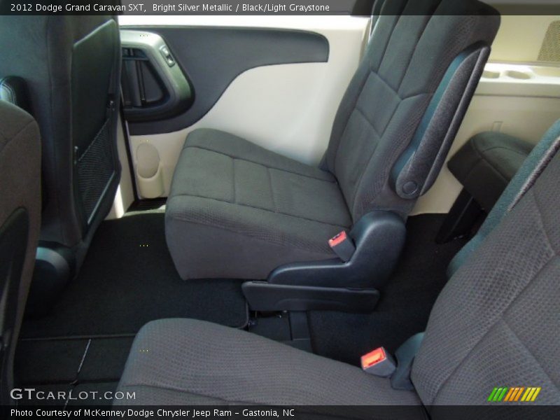 Bright Silver Metallic / Black/Light Graystone 2012 Dodge Grand Caravan SXT