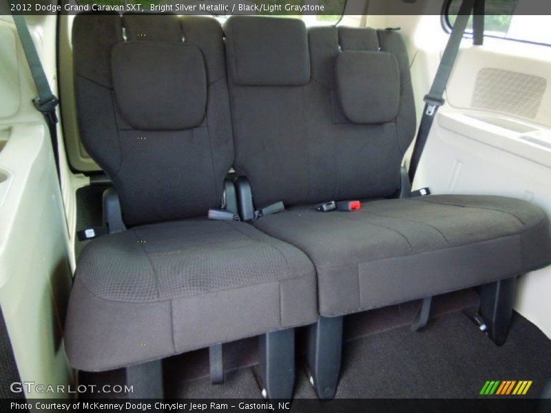 Rear Seat of 2012 Grand Caravan SXT
