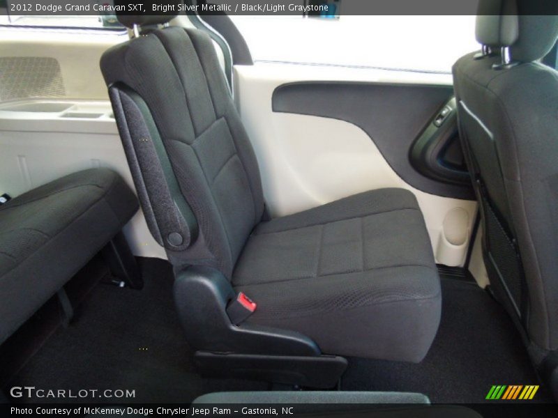 Bright Silver Metallic / Black/Light Graystone 2012 Dodge Grand Caravan SXT
