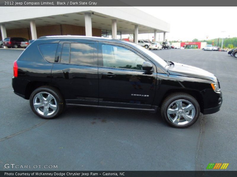 Black / Dark Slate Gray 2012 Jeep Compass Limited