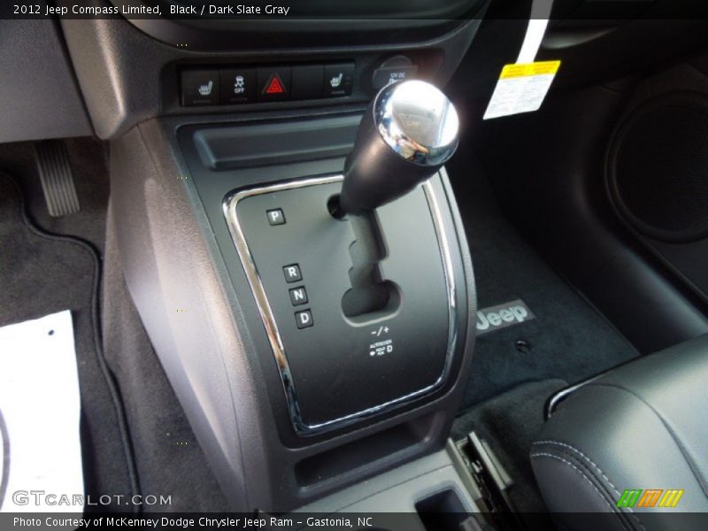 Black / Dark Slate Gray 2012 Jeep Compass Limited