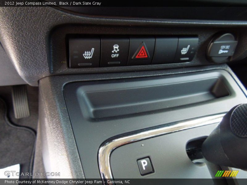 Black / Dark Slate Gray 2012 Jeep Compass Limited