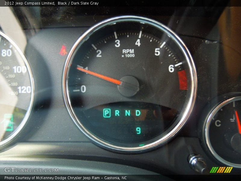 Black / Dark Slate Gray 2012 Jeep Compass Limited