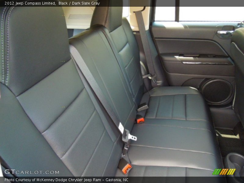 Black / Dark Slate Gray 2012 Jeep Compass Limited